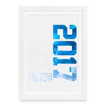 9E ANNIVERSAIRE ÉDITION LIMITÉE 2017 - Affiche encadrée (27 × 37 cm) - blanc - Devant