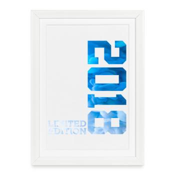 8TH BIRTHDAY LIMITED EDITION 2018 - Framed poster (27 × 37 cm) - white - Front