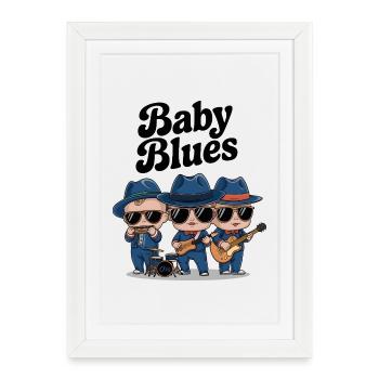 Baby Blues - Framed poster (27 × 37 cm) - white - Front