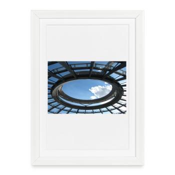 Affiche du Reichstag de Berlin - Affiche encadrée (27 × 37 cm) - blanc - Devant