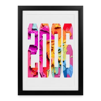 BUNT 20TH BIRTHDAY 2006 - Framed poster (27 × 37 cm) - black - Front