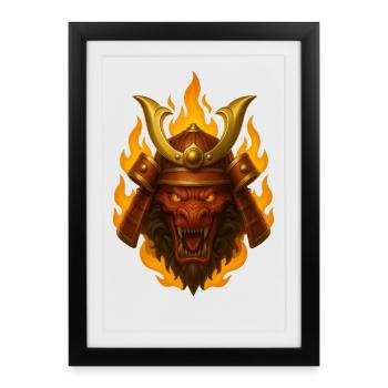 EMBER RONIN - Framed poster (27 × 37 cm) - black - Front