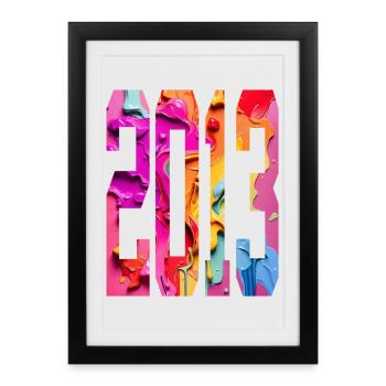 BUNT 13TH BIRTHDAY 2013 - Framed poster (27 × 37 cm) - black - Front