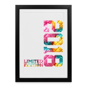 8TH BIRTHDAY LIMITED EDITION 2018 - Framed poster (27 × 37 cm) - black - Front