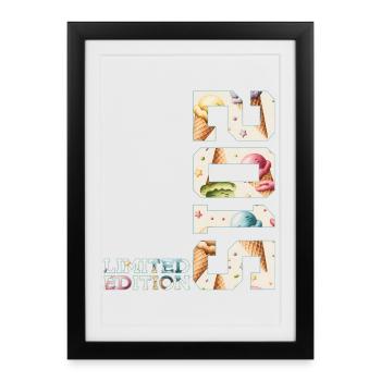 SOMMER LIMITED EDITION 2015 EIS 11. GEBURTSTAG - Framed poster (27 × 37 cm) - black - Front