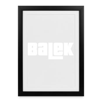 Balek - Affiche encadrée (27 × 37 cm) - noir - Devant
