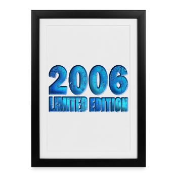2006 Limited Edition 18th Anniversary - Framed poster (27 × 37 cm) - black - Front