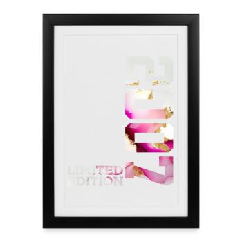 19E ANNIVERSAIRE 19 ANS ÉDITION LIMITÉE 2007 - Affiche encadrée (27 × 37 cm) - noir - Devant