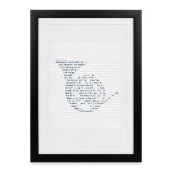 Strahlendes Waldhorn Orchesterklang - Gerahmtes Poster (27 × 37 cm) - Schwarz - Vorne