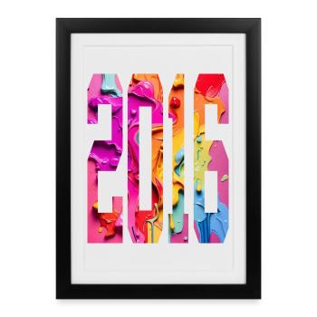 BUNT 10TH BIRTHDAY 2016 - Framed poster (27 × 37 cm) - black - Front