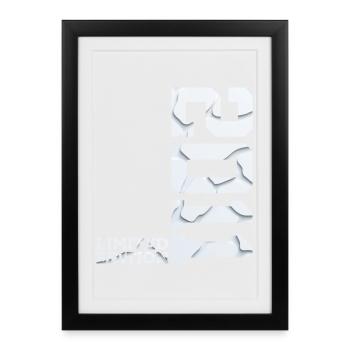 15E ANNIVERSAIRE ÉDITION LIMITÉE 2011 - Affiche encadrée (27 × 37 cm) - noir - Devant