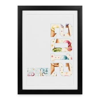 SOMMER LIMITED EDITION 2012 EIS 14. GEBURTSTAG - Framed poster (27 × 37 cm) - black - Front