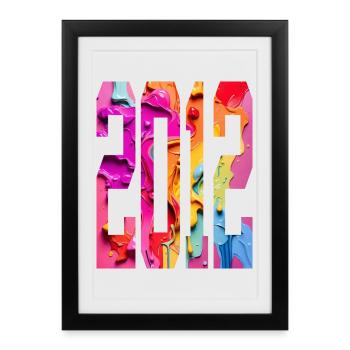 BUNT 14E ANNIVERSAIRE 2012 - Affiche encadrée (27 × 37 cm) - noir - Devant