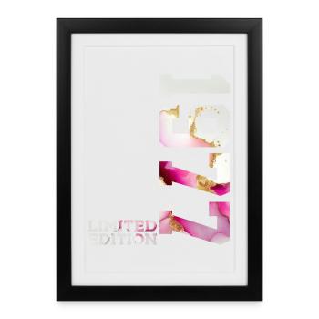 49TH BIRTHDAY 49 YEARS LIMITED EDITION 1977 - Framed poster (27 × 37 cm) - black - Front
