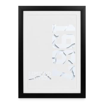 59E ANNIVERSAIRE ÉDITION LIMITÉE 1967 - Affiche encadrée (27 × 37 cm) - noir - Devant