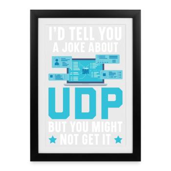 Technischer Support Strg + Alt + Löschen Jetzt geh - Gerahmtes Poster (27 × 37 cm) - Schwarz - Vorne