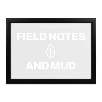 Biologie Labor Lustig MINT Natur Biologe Wissensch - Gerahmtes Poster (37 × 27 cm) - Schwarz - Vorne