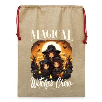Hexen - Jute Weihnachtssack  - Beige - Vorne