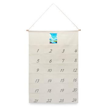 High Cup Nick Cumbria Vintage Reiseposter WPA - Leinen Adventskalender  - Naturweiß - Vorne