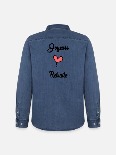 RETIREMENT - Men’s Organic Denim Shirt by Stanley/Stella - mid washy 