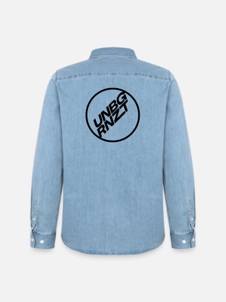 UNBGRNZT 2025 - Men’s Organic Denim Shirt by Stanley/Stella - light wash