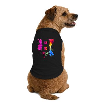 8 JAHRE 8. GEBURTSTAG - Premium Organic Hunde-T-Shirt - Schwarz - Hinten