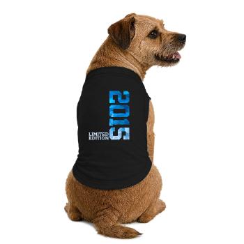 11. GEBURTSTAG LIMITED EDITION 2015 - Premium Organic Hunde-T-Shirt - Schwarz - Hinten