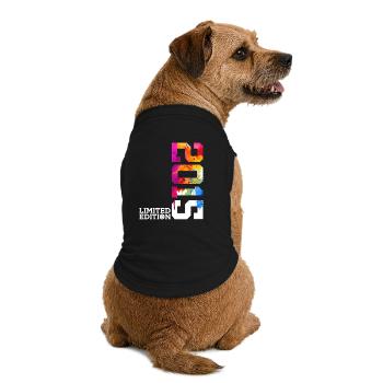 11. GEBURTSTAG LIMITED EDITION 2015 - Premium Organic Hunde-T-Shirt - Schwarz - Hinten
