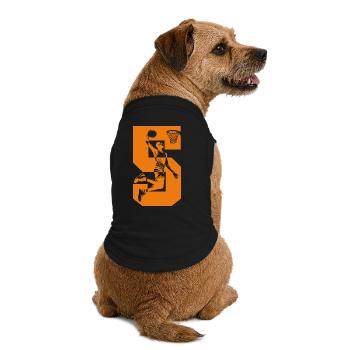 NUMÉRO 5 BASKETBALL 5E ANNIVERSAIRE - T-shirt bio premium pour chien - noir - Dos