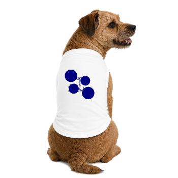 GEBURTSTAG. ALLES GUTE ZUM GEBURTSTAG. ALLES GUTE ZUM GEBURTSTAG. - Premium Organic Hunde-T-Shirt - Weiß - Hinten
