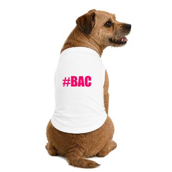 BAC. BACCALAUREAT. BREVET. DNB. EXAMEN. BRAVO - T-shirt bio premium pour chien - blanc - Dos