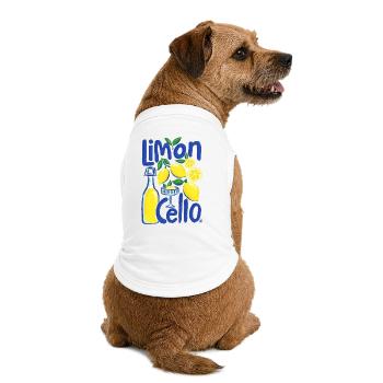 Cooles Design - Premium Organic Hunde-T-Shirt - Weiß - Hinten