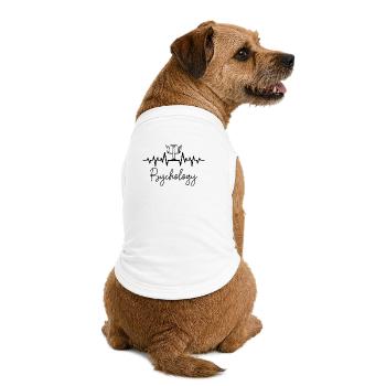 psychologue - T-shirt bio premium pour chien - blanc - Dos
