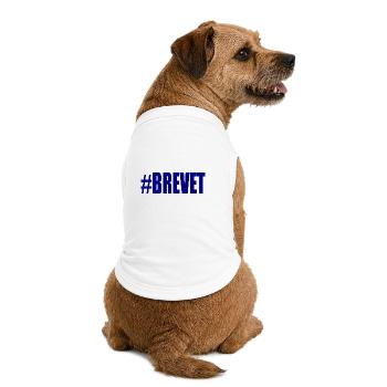BAC. BACCALAUREAT. BREVET. DNB. EXAMEN. BRAVO - T-shirt bio premium pour chien - blanc - Dos
