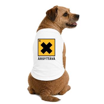 irritant - T-shirt bio premium pour chien - blanc - Dos