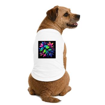 A Neon Plant - Premium Organic Dog T-Shirt - white - Back