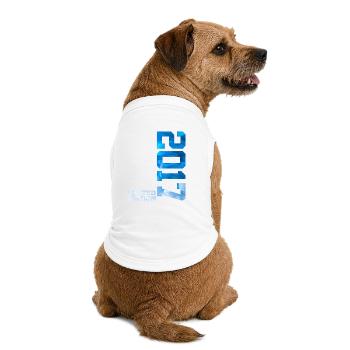9. GEBURTSTAG LIMITED EDITION 2017 - Premium Organic Hunde-T-Shirt - Weiß - Hinten
