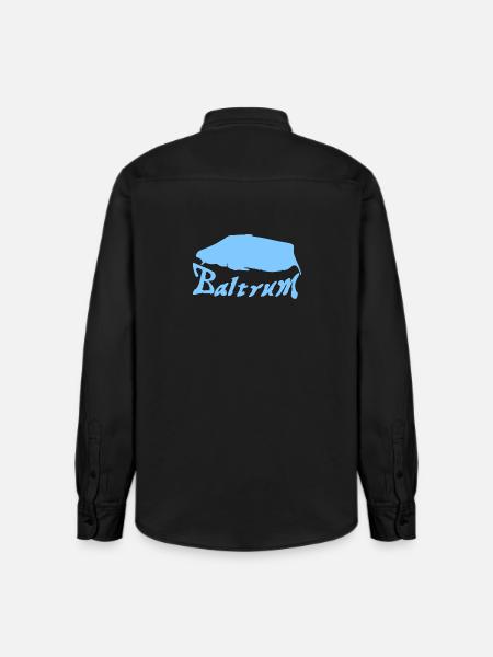 Baltrum Tattoo - Relaxed Fit Unisex Organic Shirt by Stanley/Stella - washed black