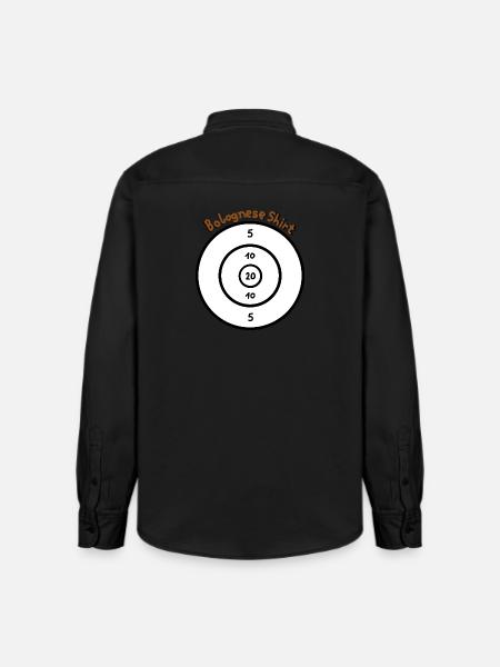 Bolognese Shit - Relaxed Fit Unisex Organic Shirt by Stanley/Stella - washed black