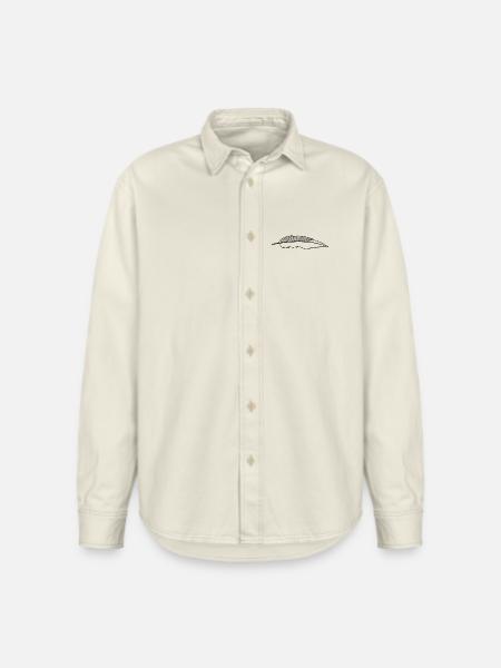 feather - Relaxed Fit Unisex Organic Shirt by Stanley/Stella - soft Ecru