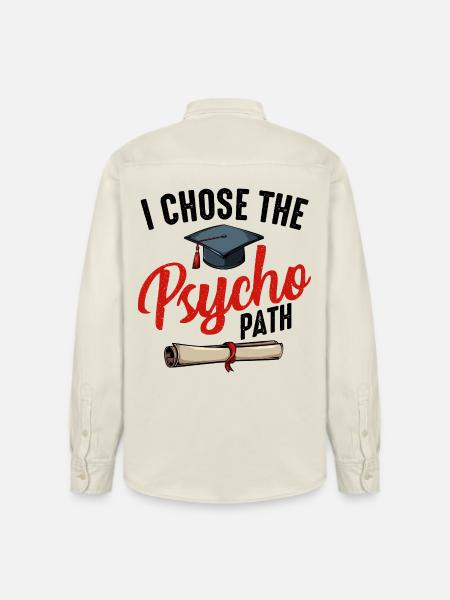 psychologue - Chemise unisexe coupe décontractée bio Stanley/Stella - écru doux