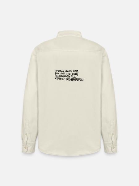 Basquiat - Relaxed Fit Unisex Organic Hemd von Stanley/Stella - Natur