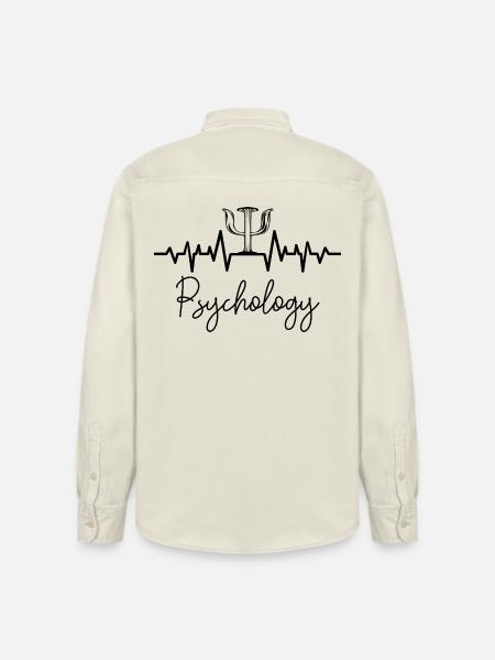 psychologue - Chemise unisexe coupe décontractée bio Stanley/Stella - écru doux