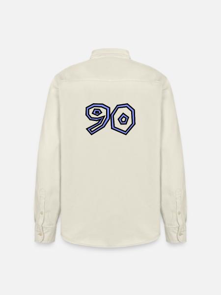 90 - Relaxed Fit Unisex Organic Shirt by Stanley/Stella - soft Ecru