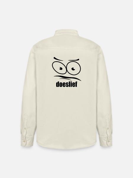 doeslief flehende Augen mit Fragezeichen-Blick - Relaxed Fit Unisex Organic Hemd von Stanley/Stella - Natur