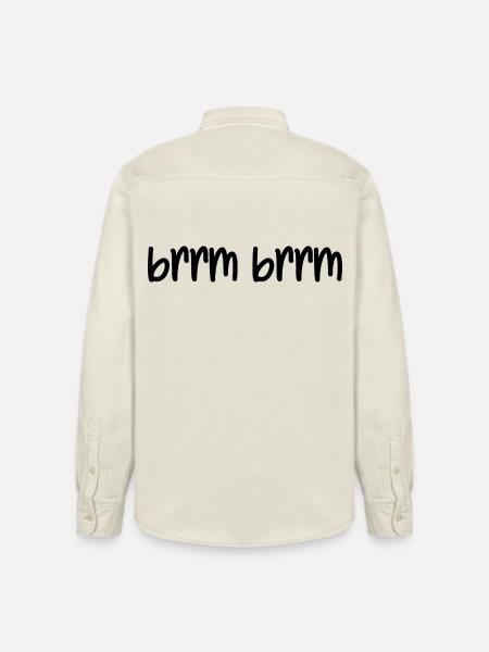 brrm brrm - Relaxed Fit Unisex Organic Shirt by Stanley/Stella - soft Ecru