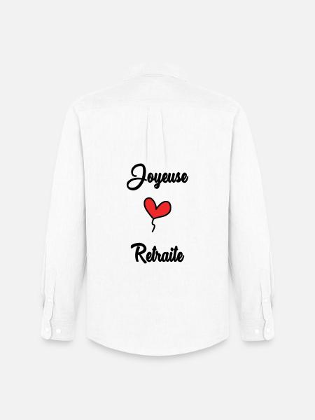 RETIREMENT - Men's Oxford Shirt by Stanley/Stella - white