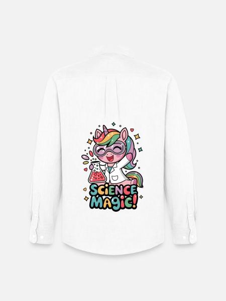 Science Magic! - Men's Oxford Shirt by Stanley/Stella - white