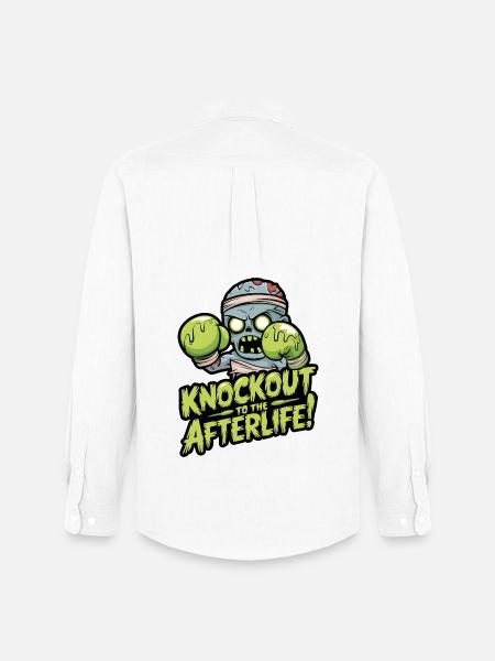 KO à la - Chemise Oxford homme Stanley/Stella - blanc