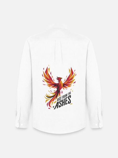 Rise From The Ashes - Men's Oxford Shirt by Stanley/Stella - white